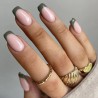 Nails Company Flex Form Totally Clear - SQUARE 240 sztuk