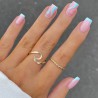 Nails Company Flex Form Totally Clear - SQUARE 240 sztuk