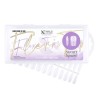 Nails Company Flexi Form Tips Totally Clear Short Square 240 sztuk
