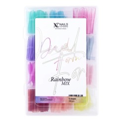 Nails Company Dual Form Rainbow Mix 288 szt.