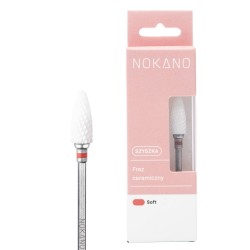 Nokano Frez Ceramiczny Stożek Szyszka – delikatny do hybrydy | Ladiosa.pl