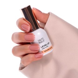 Saute Nails Żel Budujący W Butelce BiB Level Up Golden Hour 8ml