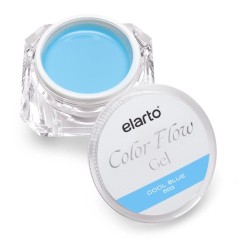 Elarto Żel Budujący Color Flow Gel Cool Blue 50g
