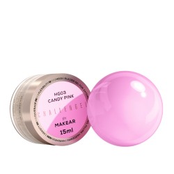Makear Żel Budujący Challengel Candy Pink HG03 15ml