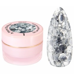 EM Nail Żel Do Zdobień Premium Glitter Artgel A Pice of Moon 1