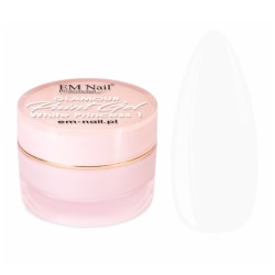 EM Nail Żel Do Zdobień Paint Gel Glamour White Princess 1 5g