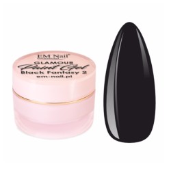 EM Nail Żel Do Zdobień Paint Gel Glamour Black Fantasy 2 5g