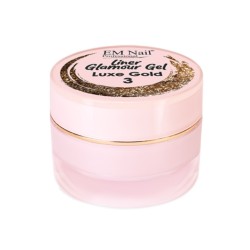 EM Nail Żel Do Zdobień Liner Glamour Gel Luxe Gold 3 5ml