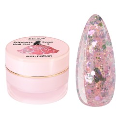 EM Nail Żel Do Zdobień Princess Nail Gel Rose Nr 2