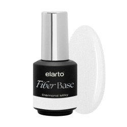 Elarto Baza Hybrydowa Z Włóknami Elastic Fiber Base Diamond Milky 7ml