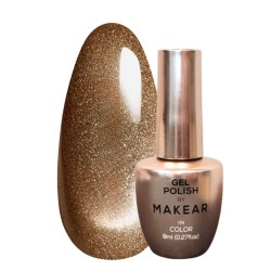 Makear Lakier Hybrydowy Gel Polish 8ml SC01 Silky Cat Eye