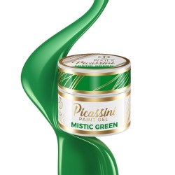 Boska Nails Żel Do Zdobień Paint Gel Picassini Mistic Green 5ml