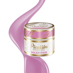 Boska Nails Żel Do Zdobień Paint Gel Picassini Milky Pink 5ml