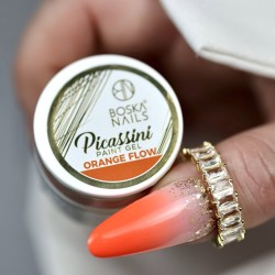 Boska Nails Żel Do Zdobień Paint Gel Picassini Orange Flow 5ml