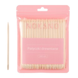 NOKANO Patyczki Drewniane 100 szt. – Do Manicure i Pedicure | Ladiosa.pl