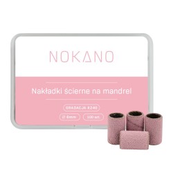 Nokano Nakładka Ścierna 6mm Gradacja 240 100 Sztuk