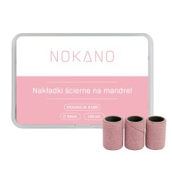 Nokano Nakładki Ścierne 6mm Gradacja 180 100 Sztuk