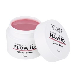 Nails Company Żel Samopoziomujący Flow IQ Clever Rose 50ml