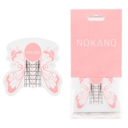 NOKANO Szablony Do Przedłużania Szerokie Butterfly 100 sztuk