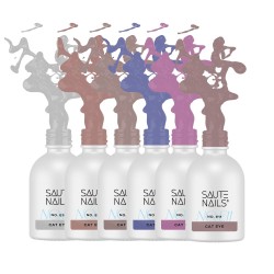 Zestaw Saute Nails Lakiery Hybrydowe Kolekcja Cat Eye Effect