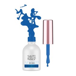 Saute Nails Lakier Hybrydowy S322 Glass Blue