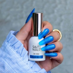 Saute Nails Lakier Hybrydowy S322 Glass Blue 8ml