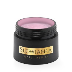 Żel budujący Slowianka Nude Skin Cover 15g – gęsty różowy żel do stylizacji paznokci