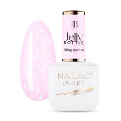 NaiLac Jelly Bottle Żel W Butelce Bling Aurora 7ml