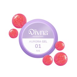 DIVNA Żel Do Zdobień Aurora Gel 01
