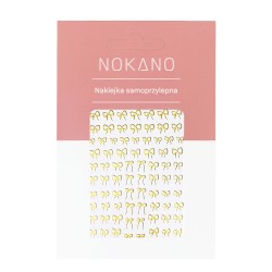 NOKANO Naklejki Samoprzylepne Na Paznokcie