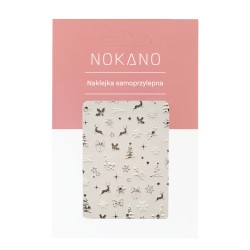 NOKANO Naklejki Samoprzylepne Na Paznokcie TL-257 Świąteczne Cuda