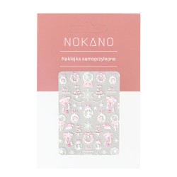 NOKANO Naklejki Samoprzylepne Na Paznokcie itutu-243 Słodkie Święta