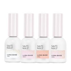 Saute Nails Baza Hybrydowa Luna Base Zestaw