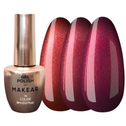 Makear Lakiery Hybrydowe Kolekcja Magnetic Reds