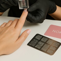 NOKANO Stempel Silikonowy + Scraper