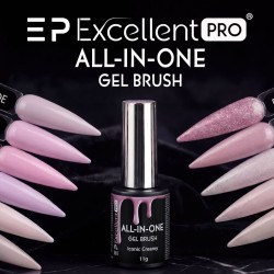 Excellent Pro Żel W Butelce All In One Gel Brush Sweet Blush 11g