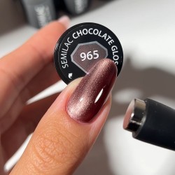 Semilac Lakier Hybrydowy 965 Chocolate Gloss 7ml