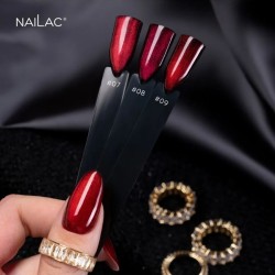 NaiLac Lakier Hybrydowy Kolekcja Porcelain Effect Zestaw