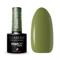 Claresa Lakier Hybrydowy Green Nr 802 5 ml