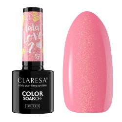 Claresa Lakier Hybrydowy La La Love 2 5ml