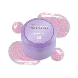 DIVNA Żel Budujący Balmy Gel 28 30ml z brokatem
