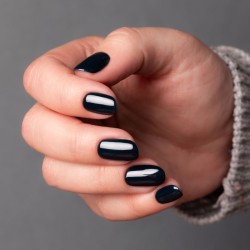 DNKA Lakier Hybrydowy Gel Polish Ultra Black 12ml