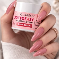 Claresa Żel Budujący SOFT&EASY Dusty Bloom 12g