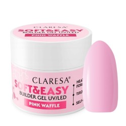 Claresa Żel Budujący SOFT&EASY Pink Waffle 12g