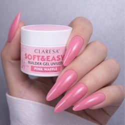 Claresa Żel Budujący SOFT&EASY Pink Waffle 12g