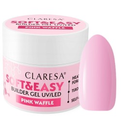 Claresa Żel Budujący SOFT&EASY Pink Waffle