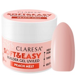 Claresa Żel Budujący SOFT&EASY Peach Melt 45g