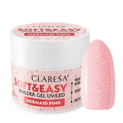Claresa Żel Budujący SOFT&EASY Mermaid Pink 12g