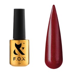 F.O.X Lakier Hybrydowy Moulin Rouge 010 7ml czerwony