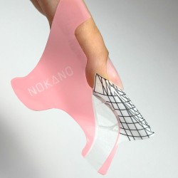 NOKANO Szablony Do Przedłużania Transparentne PVC Elite 500 sztuk